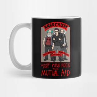 Anarchism (color on black) Mug